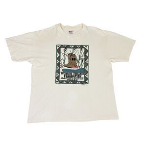 Vintage 1995 Estuarine Research Federation T-Shirt XL Texas Single Stitch